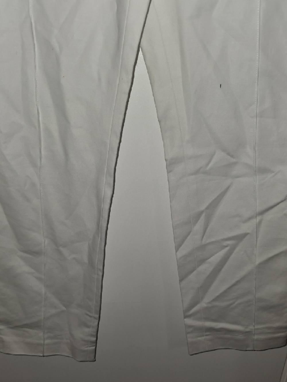 NWT Lauren Ralph Lauren White Ankle Pants Sz 12 - Picture 5 of 8